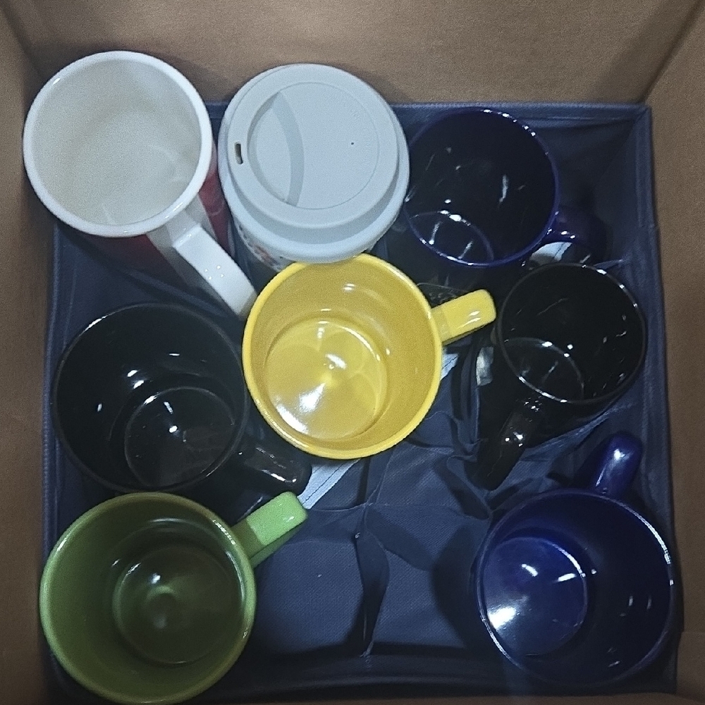 Colorful Ceramic Mug Set
